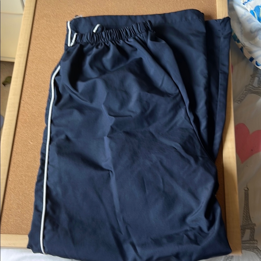 Women’s Navy Blue Pants with White Trim